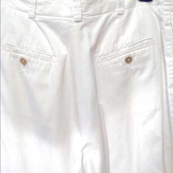 💥CLAIRBORNE 80’S💥 RETRO WHT MOM TROUSER PANT💥 - Picture 5 of 6